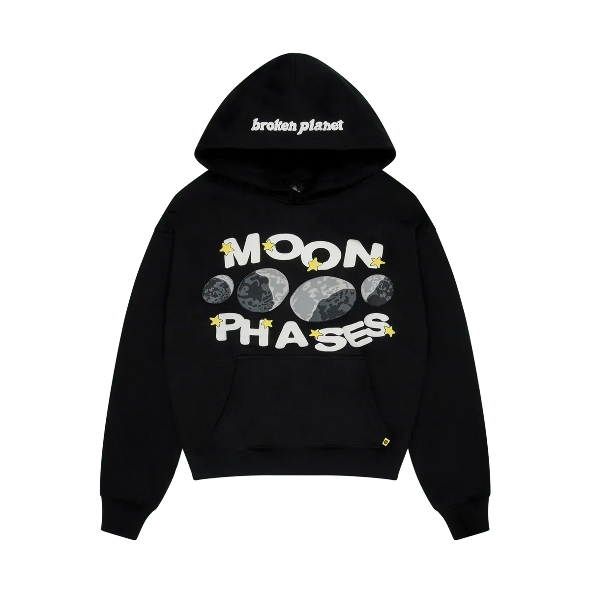 Broken Planet Hoodie Moon Phases Midnight Black