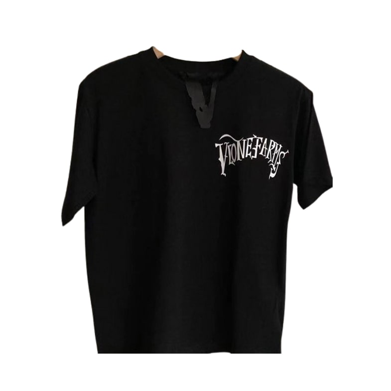 Vlone Farms Big V Scarecrow Graphic Short Sleeve T‑Shirt