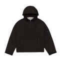 BROKEN PLANET MARKET WATERPROOF TECH JACKET (MIDNIGHT BLACK)