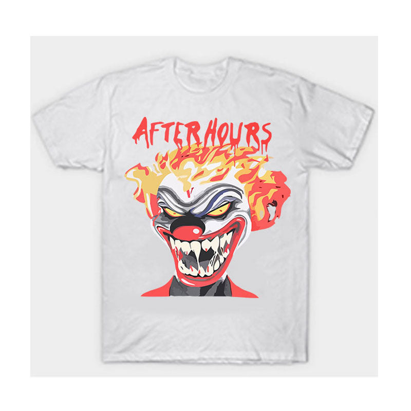 Vlone After Hours Clown Graphic Short Sleeve T‑Shirt