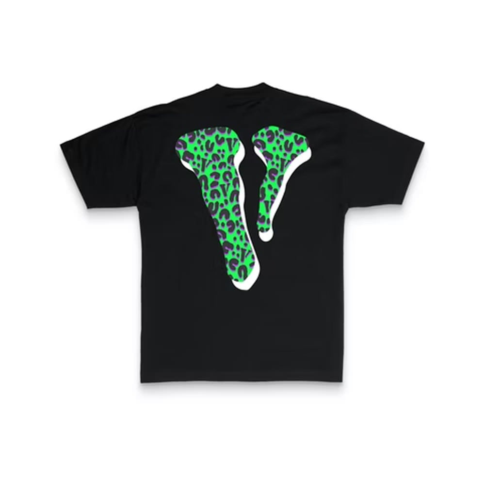 Vlone Rodman Cheetah Black Short‑Sleeve T‑Shirt